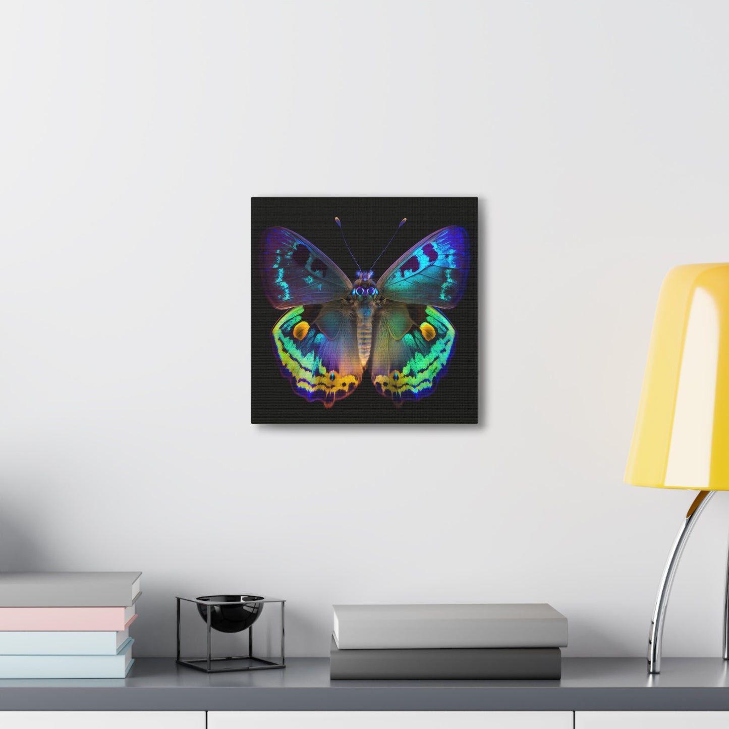 Canvas Gallery Wraps Neon Hue Butterfly 4