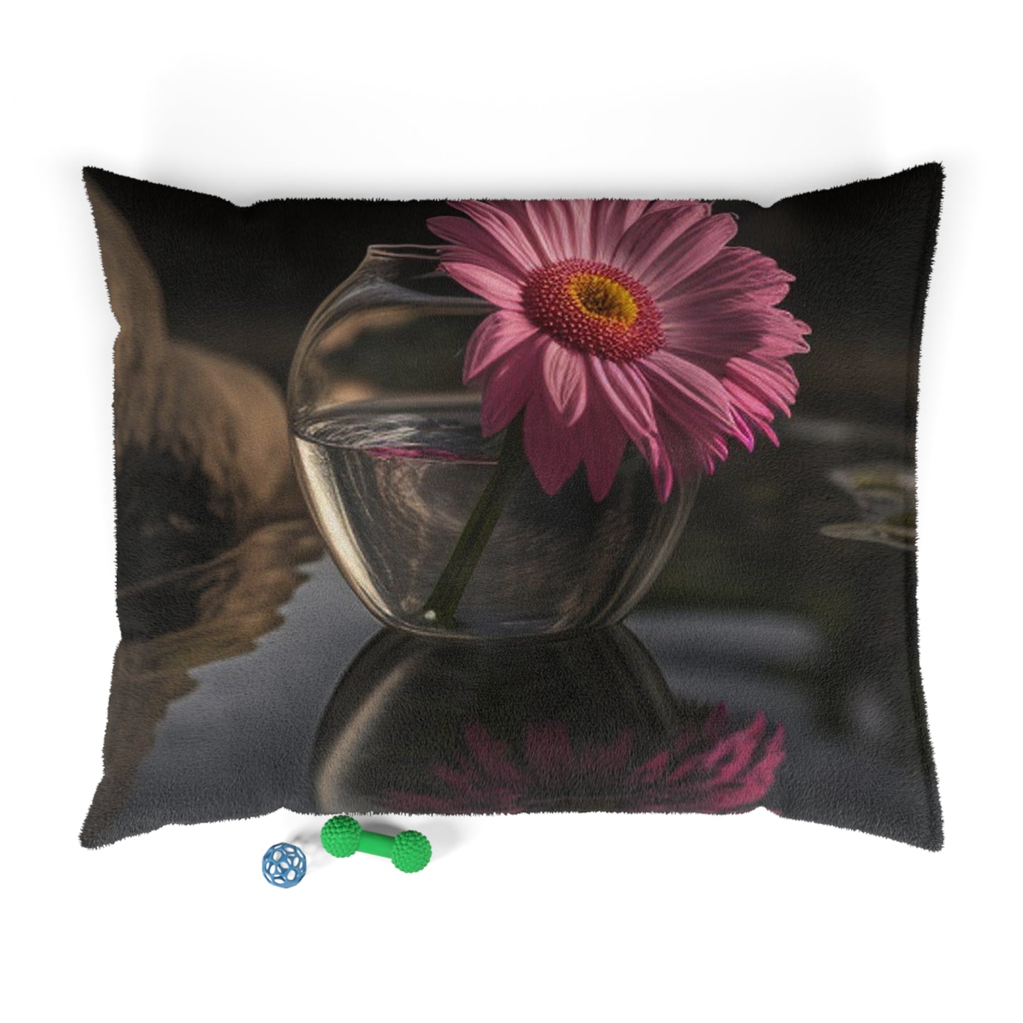 Pet Bed Pink Daisy 2