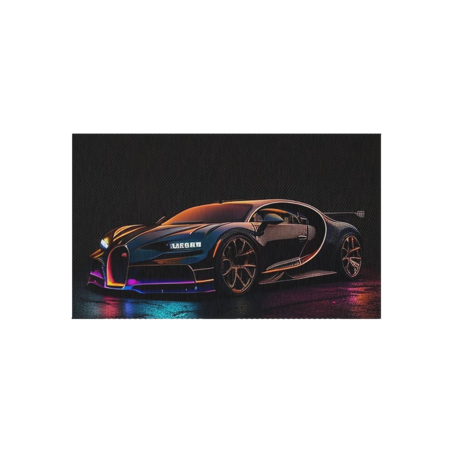 Outdoor Rug  Bugatti Chiron Super 4
