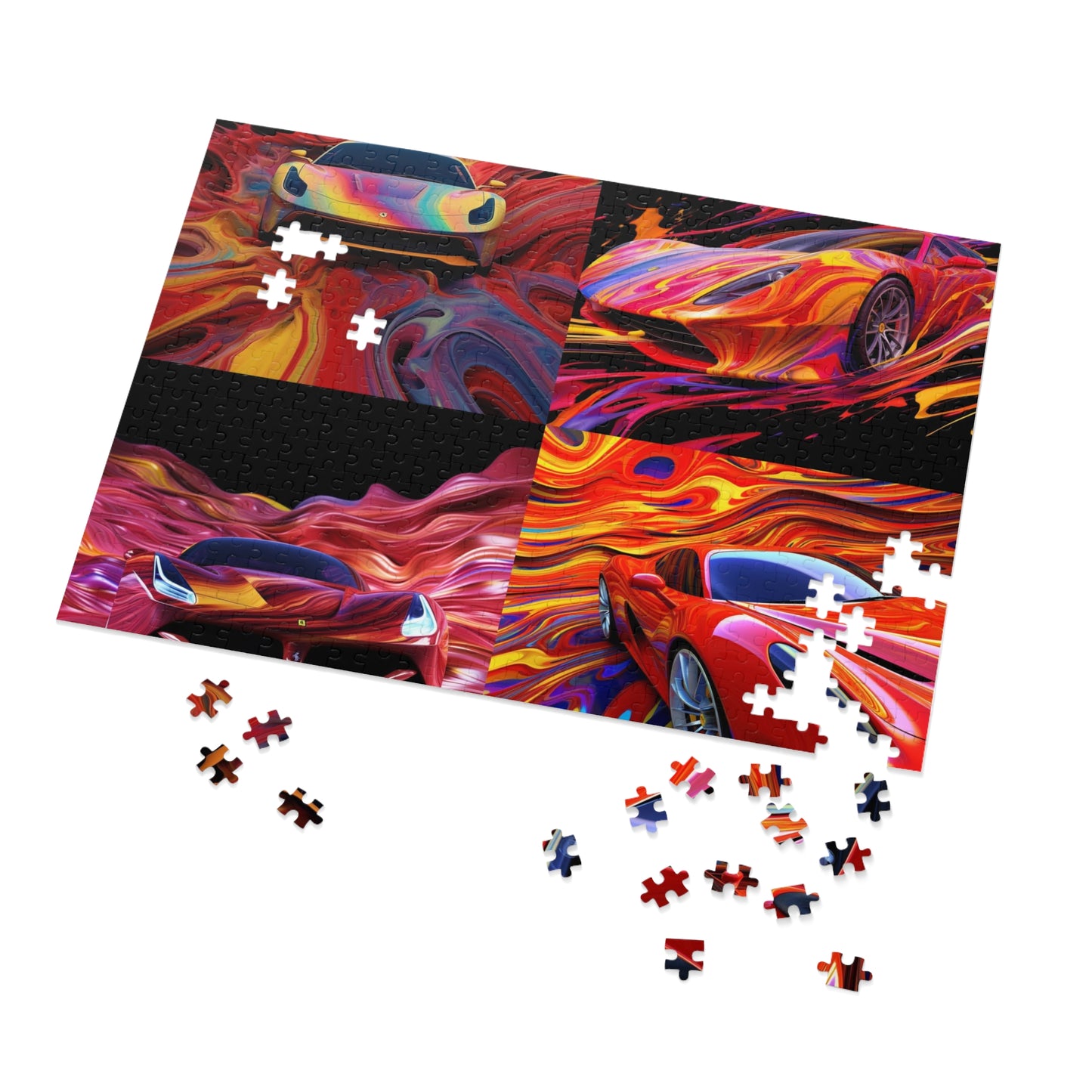 Jigsaw Puzzle (30, 110, 252, 500,1000-Piece) Ferrari Water Fusion 5