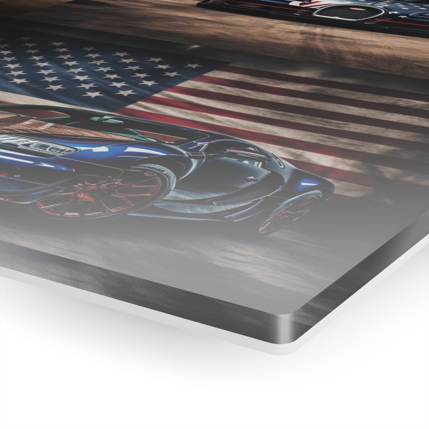 Acrylic Prints Bugatti American Flag 5