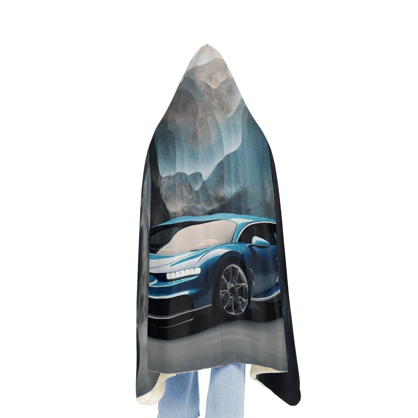 Snuggle Hooded Blanket Bugatti Real Look 2