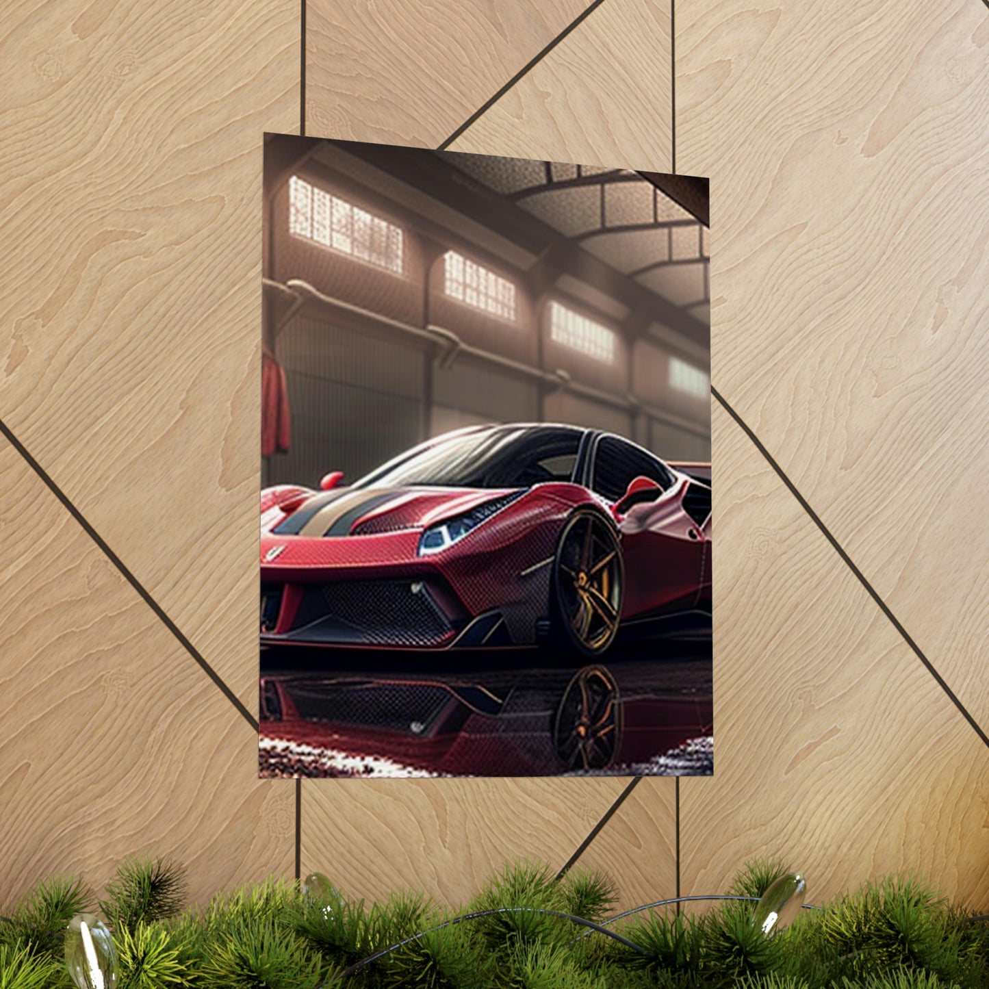 Premium Matte Vertical Posters Ferrari Hyper 4