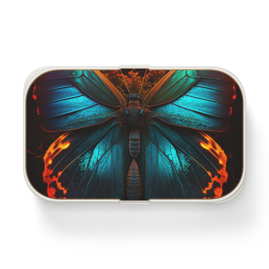 Bento Lunch Box Neon Butterfly Flair 3