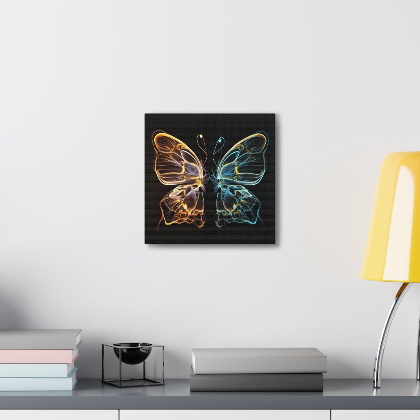 Canvas Gallery Wraps Neon Glo Butterfly 3