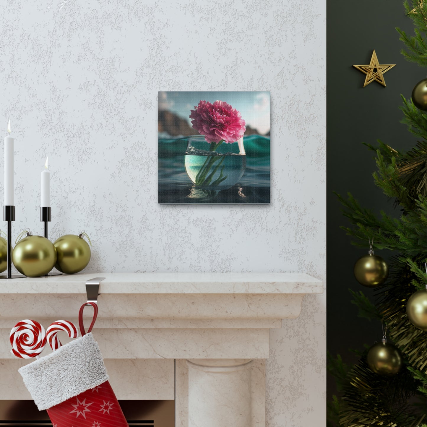 Canvas Gallery Wraps Carnation 1