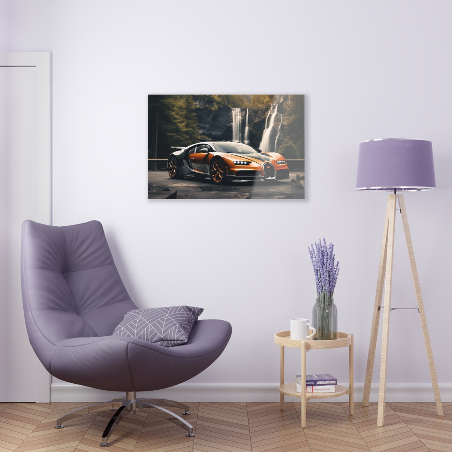 Acrylic Prints Bugatti Waterfall 3