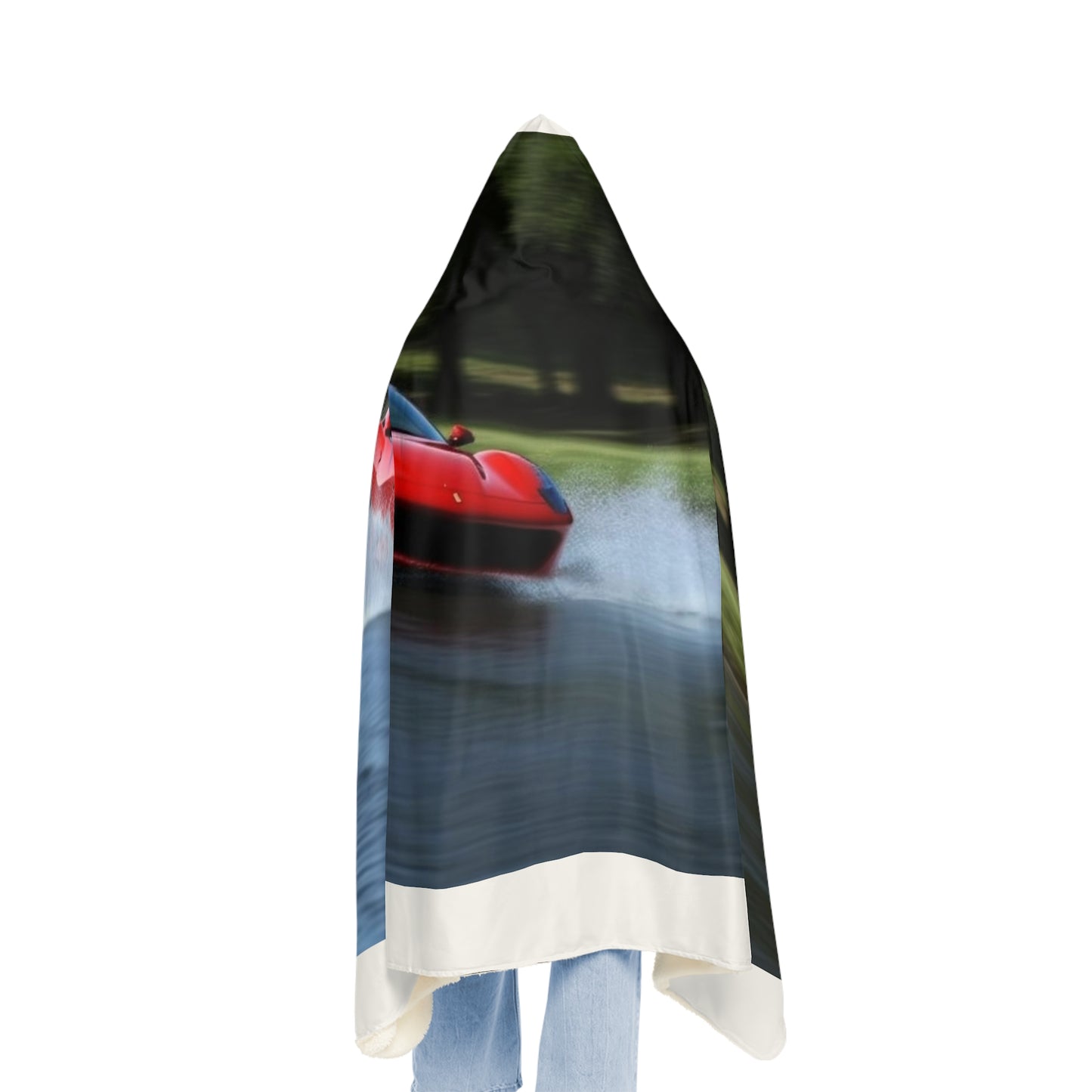 Snuggle Hooded Blanket Water Ferrari Splash 3