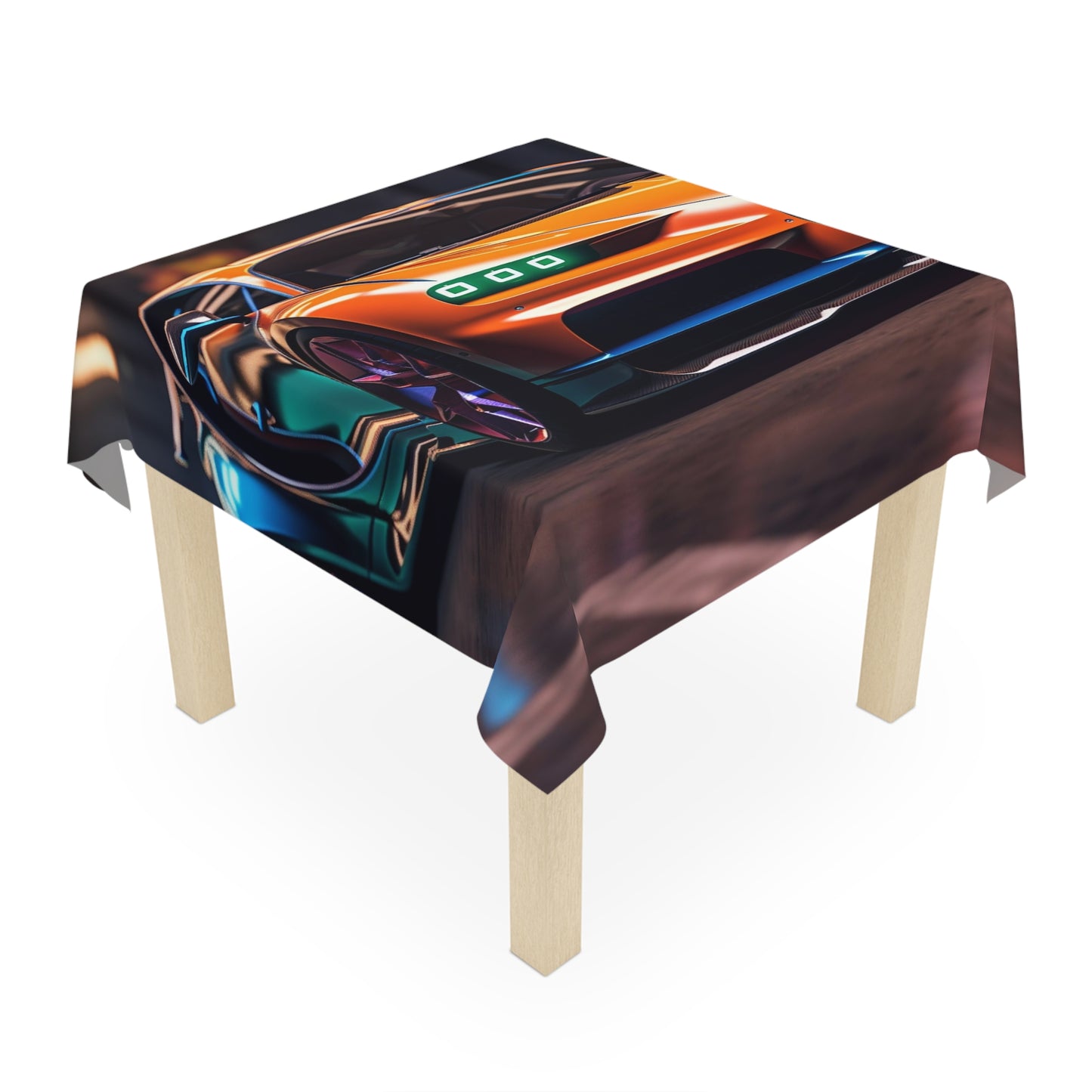 Tablecloth Hyper Bugatti Neon Chiron 1