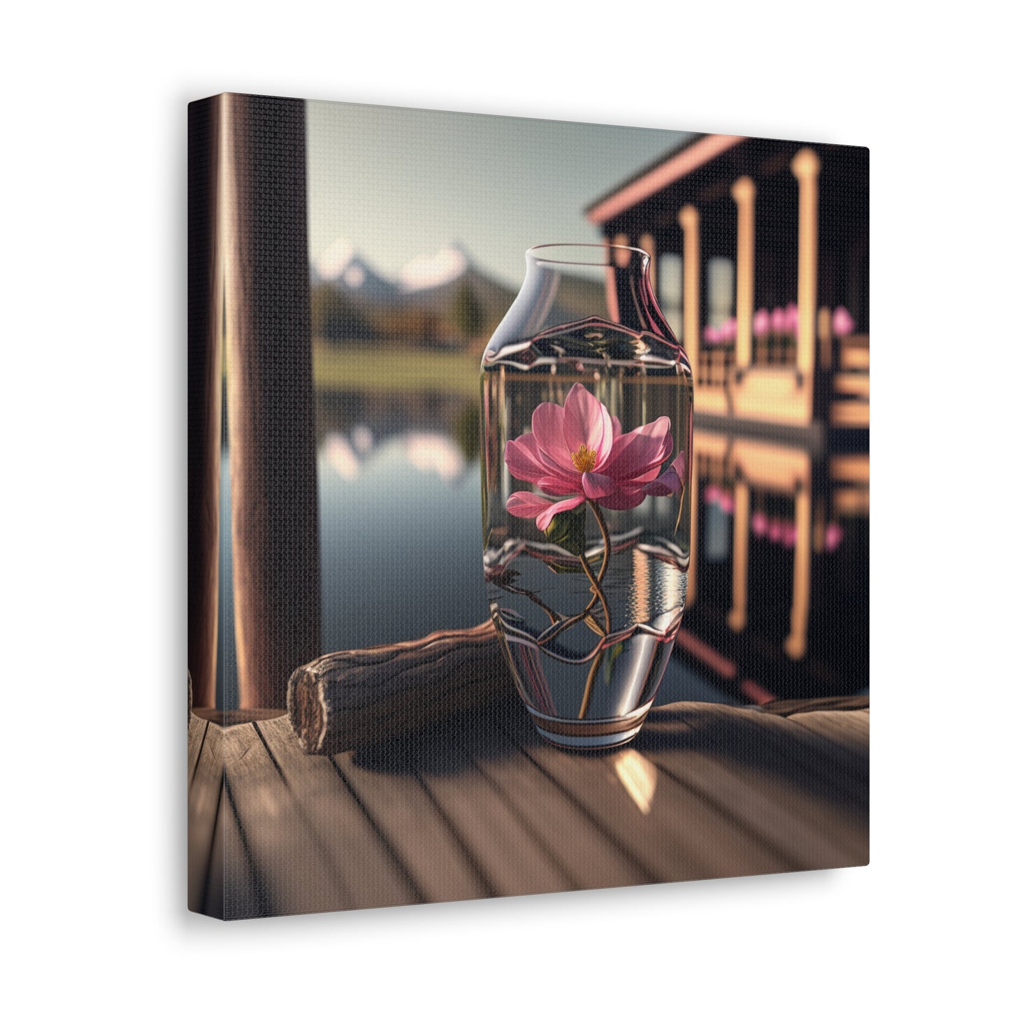 Canvas Gallery Wraps Pink Magnolia 1