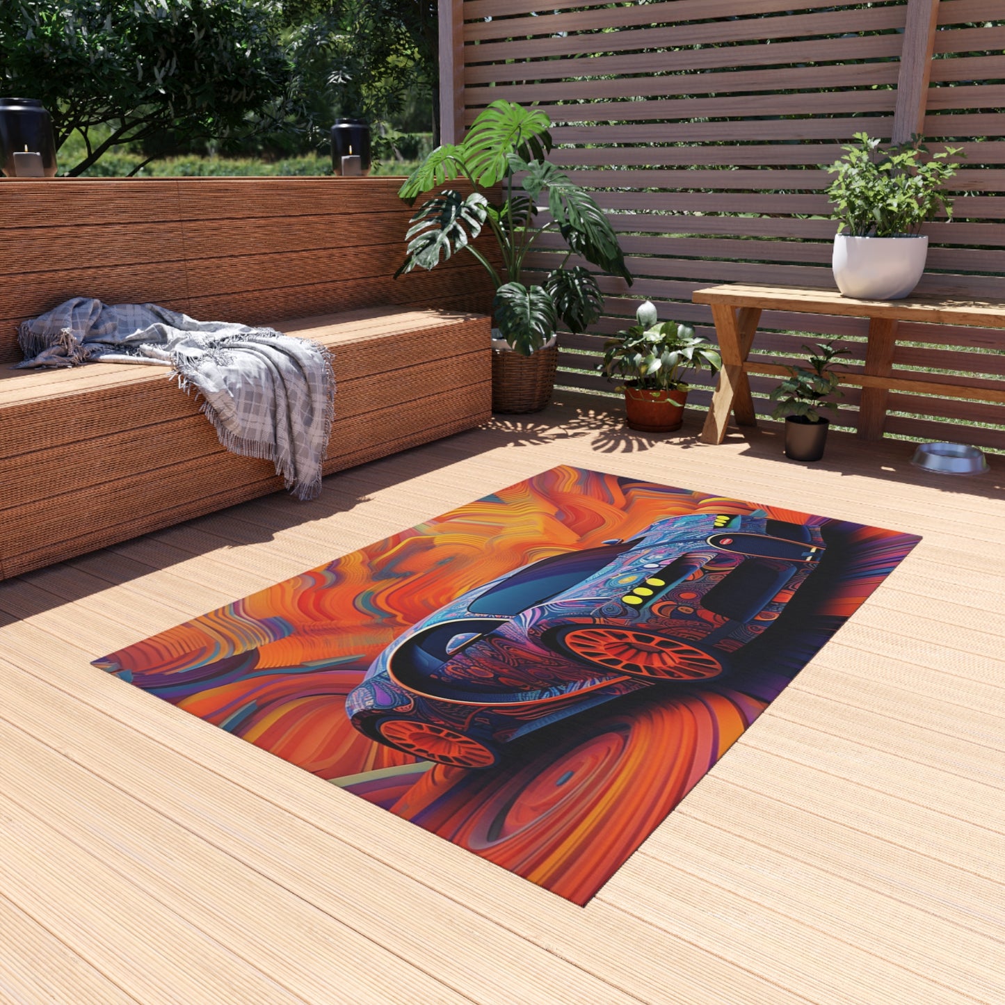 Outdoor Rug  Bugatti Abstract Concept 4