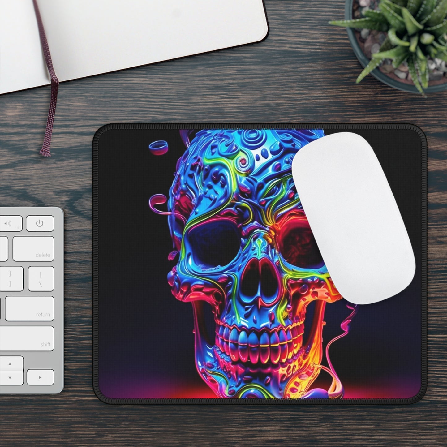 Gaming Mouse Pad  Macro Skull Color 3