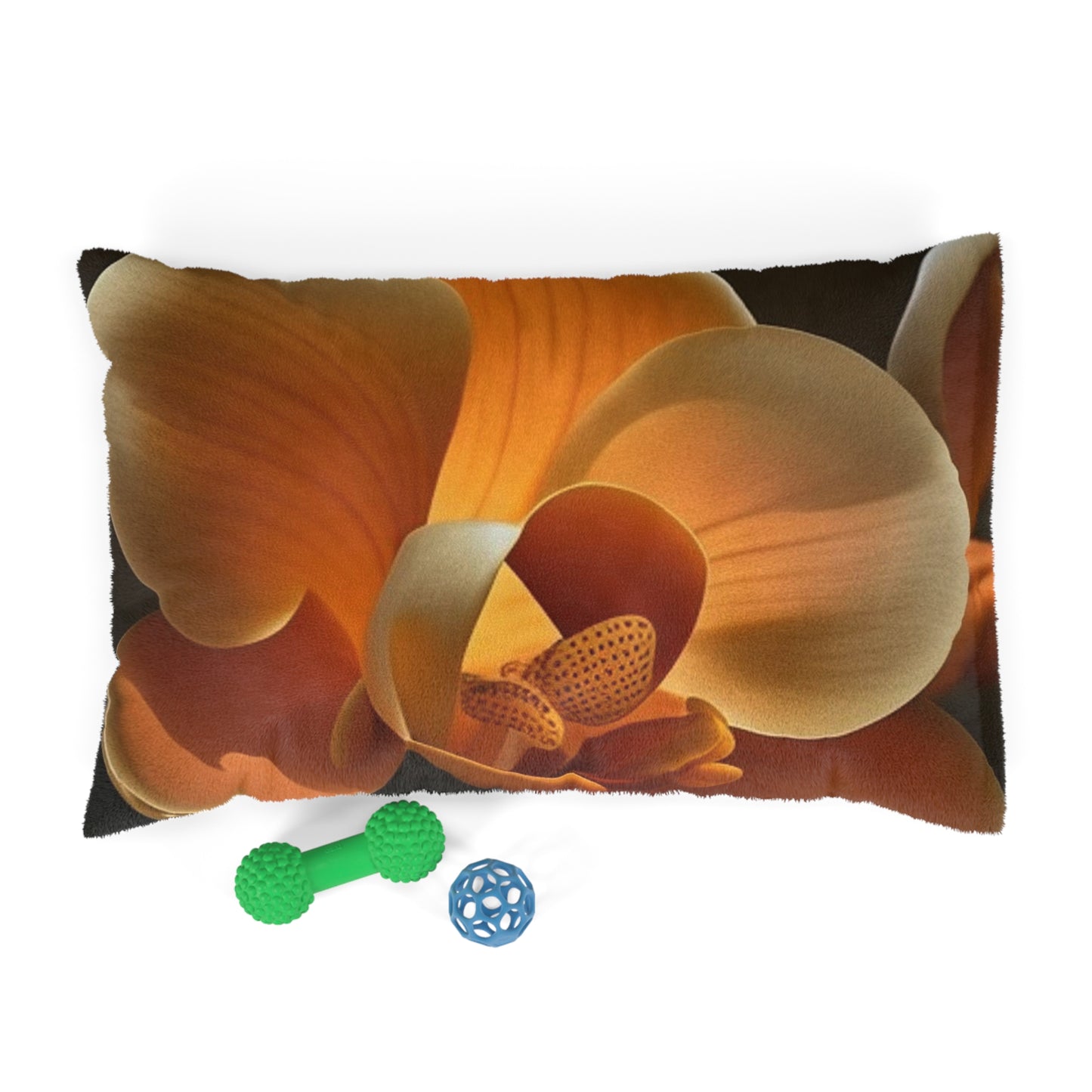 Pet Bed Orange Orchid 4