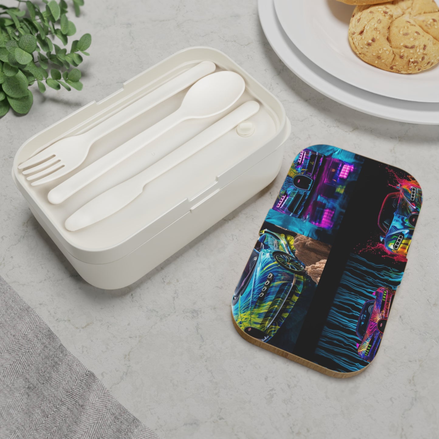 Bento Lunch Box Bugatti Water 5