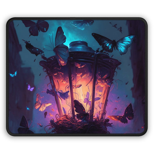 Gaming Mouse Pad  Street Light Butterfly 3