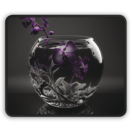 Gaming Mouse Pad  Purple Orchid Glass vase 3