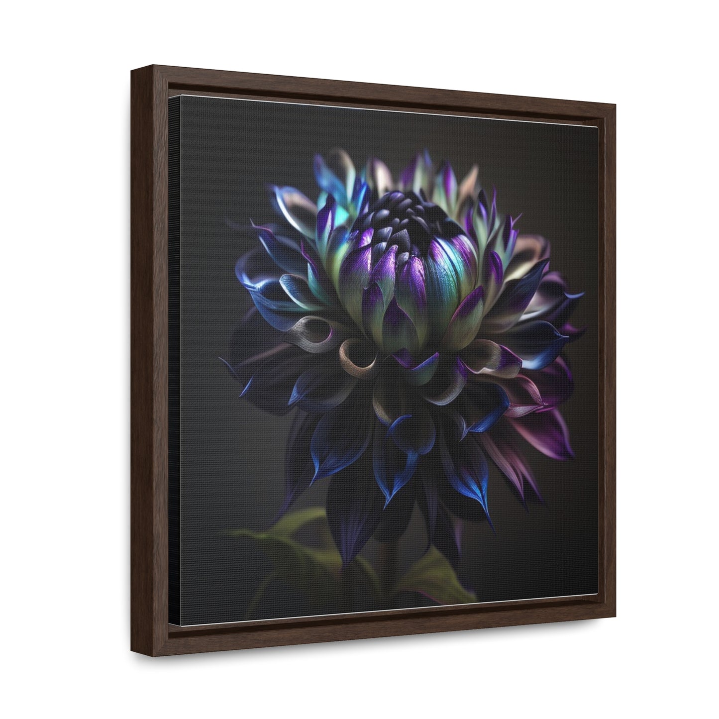 Gallery Canvas Wraps, Square Frame Dahlia Purple 4