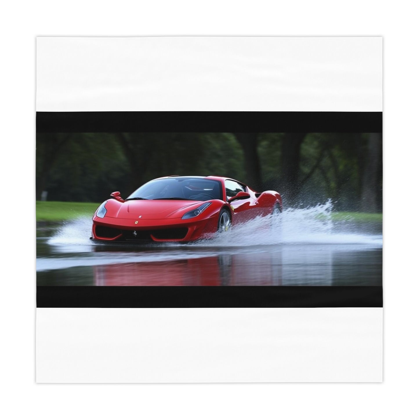 Tablecloth Water Ferrari Splash 2