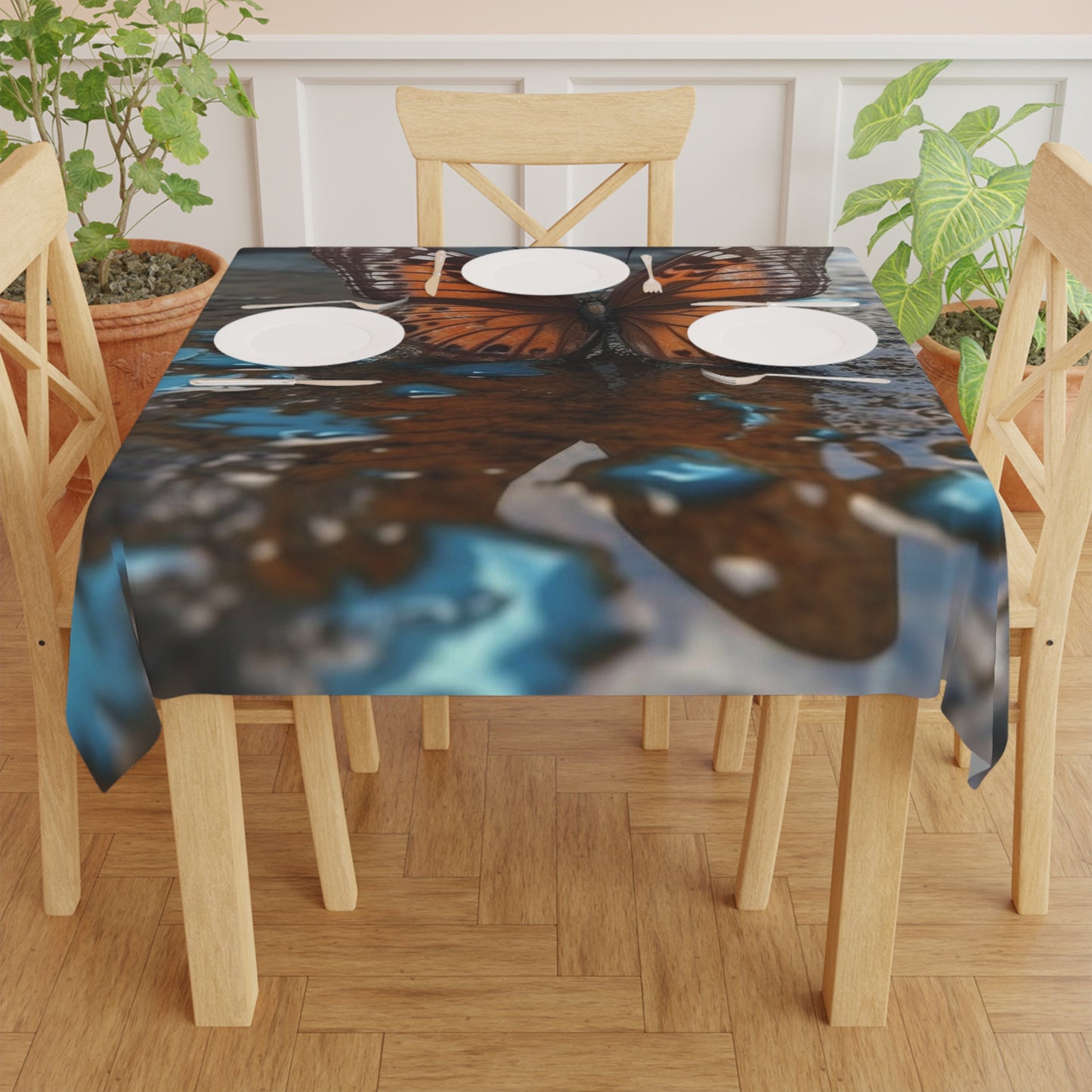 Tablecloth Water Butterfly Street 2