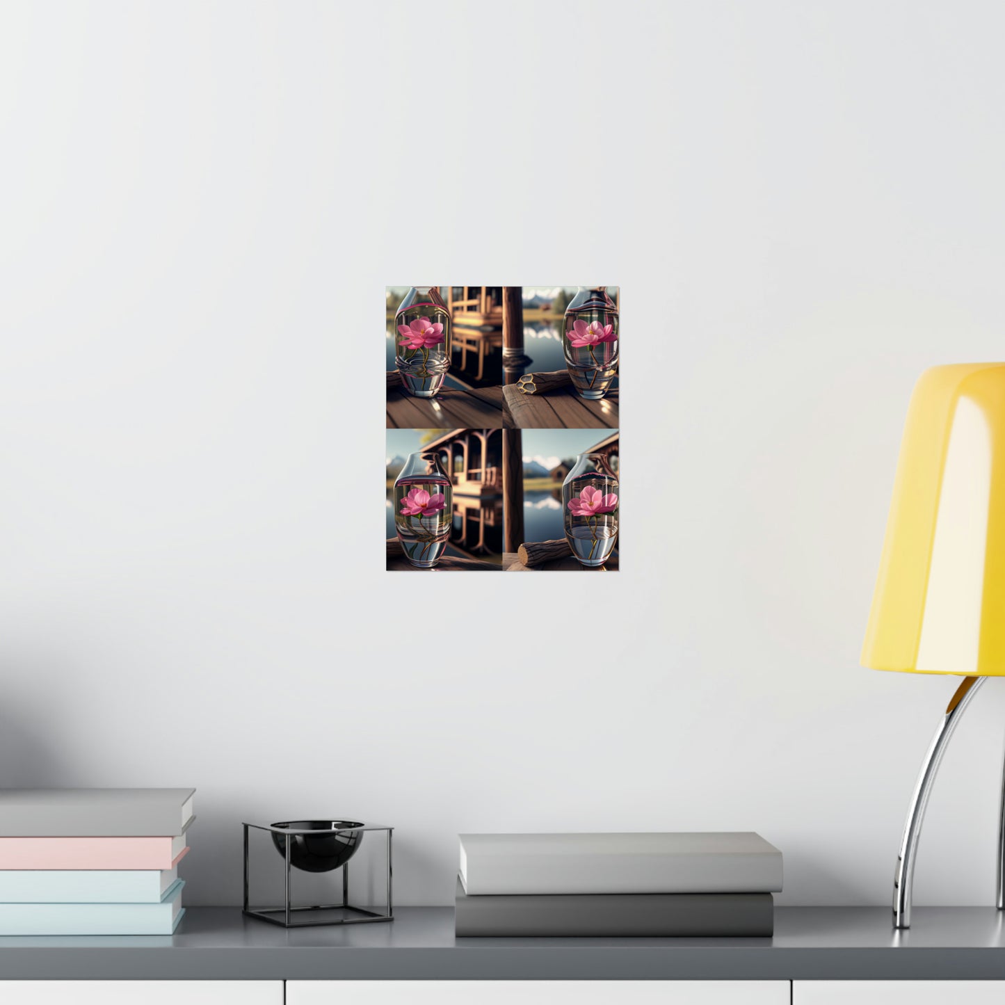 Premium Matte Vertical Posters Pink Magnolia 5