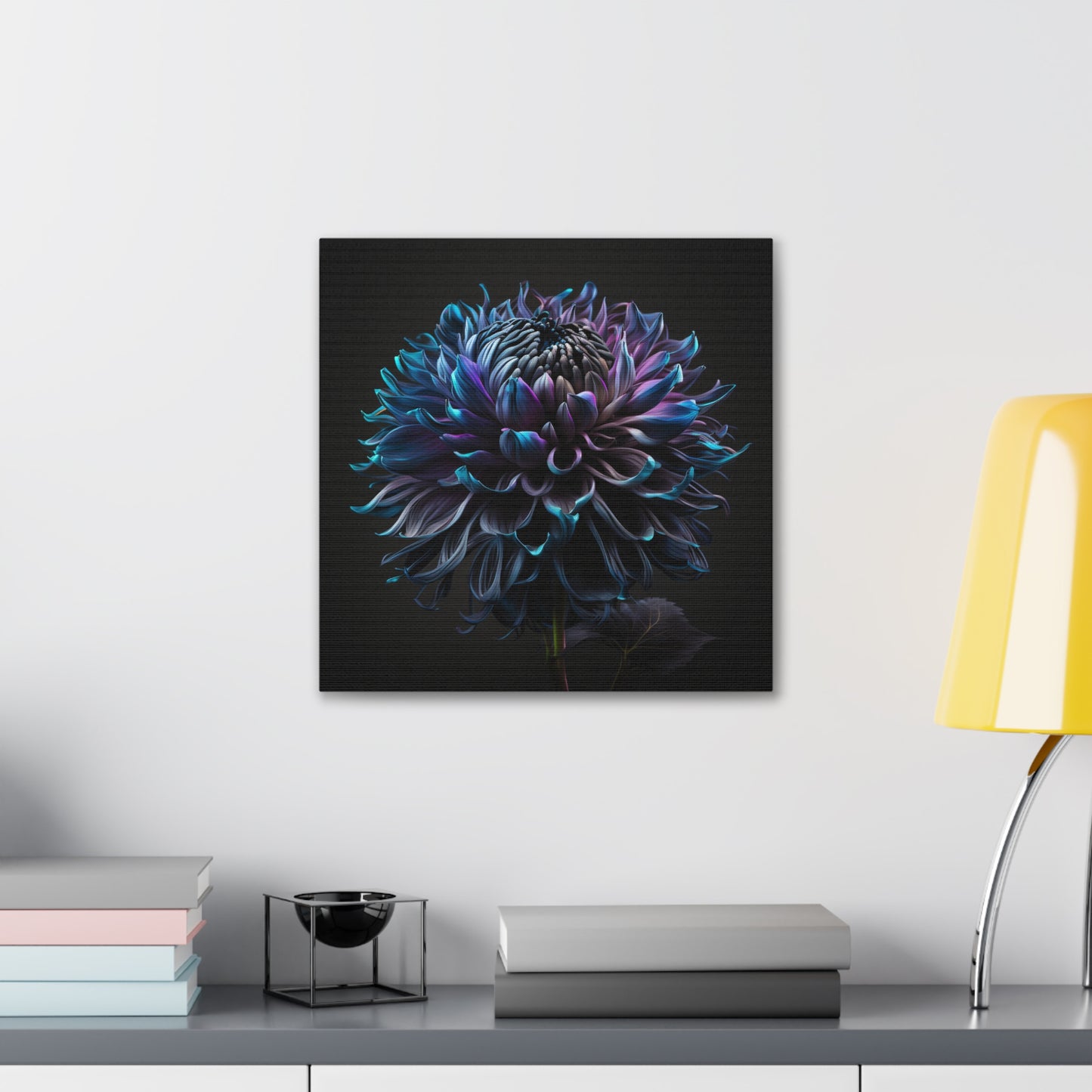 Canvas Gallery Wraps Dahlia Purple 3