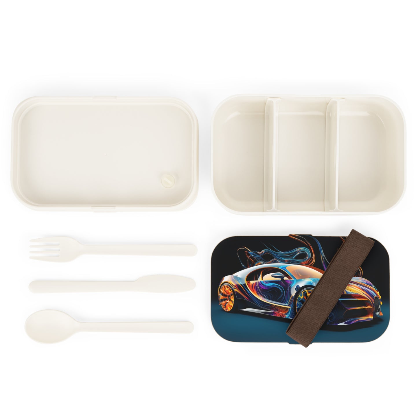 Bento Lunch Box Bugatti Abstract Flair 2
