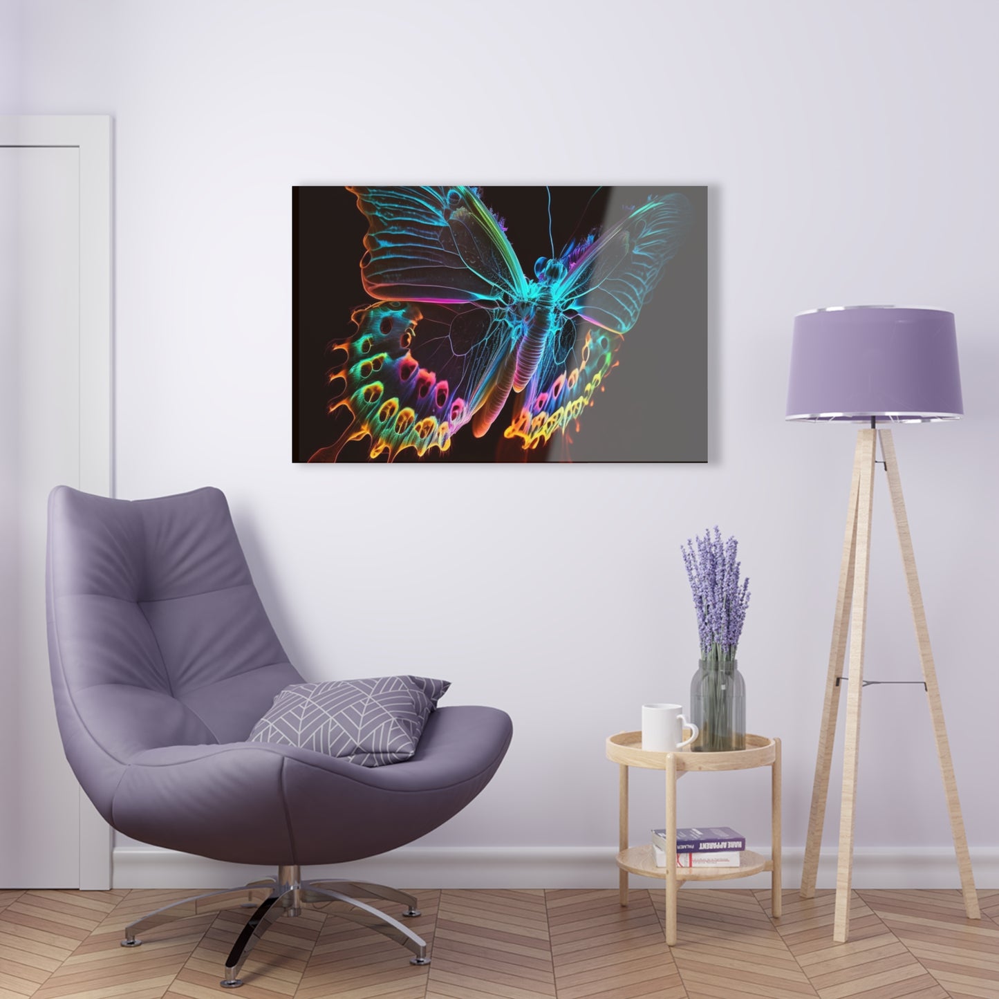 Acrylic Prints Thermal Butterfly 2