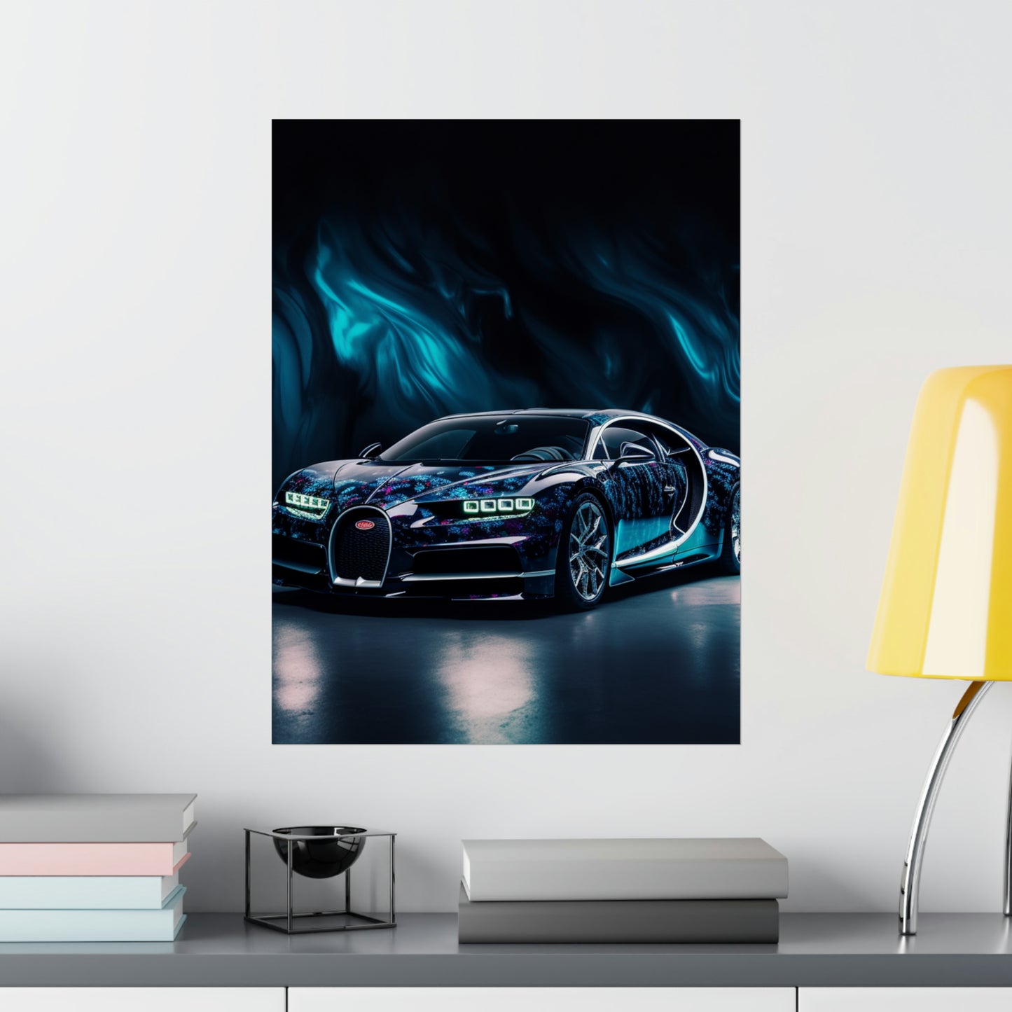 Premium Matte Vertical Posters Hyper Bugatti 1