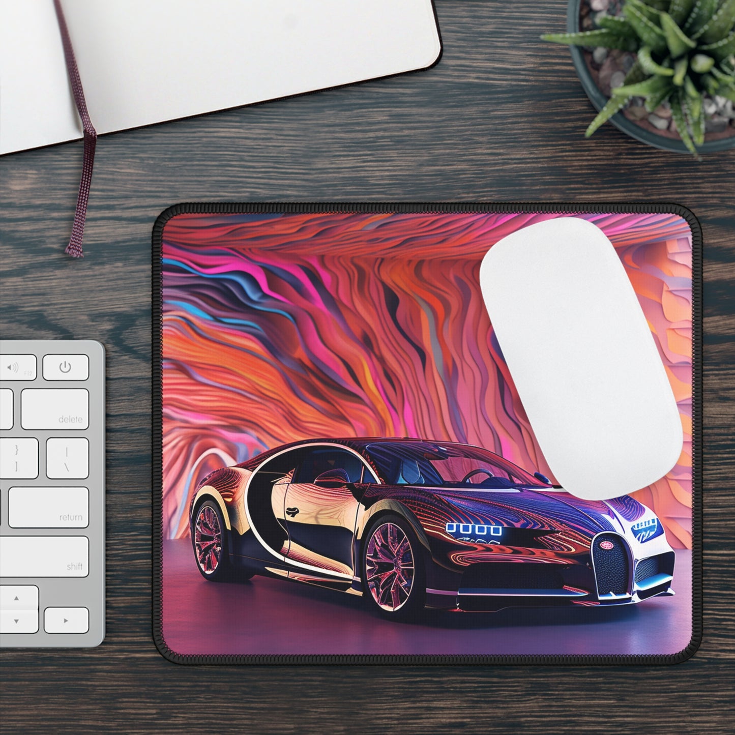 Gaming Mouse Pad  Bugatti Abstract Flair 4