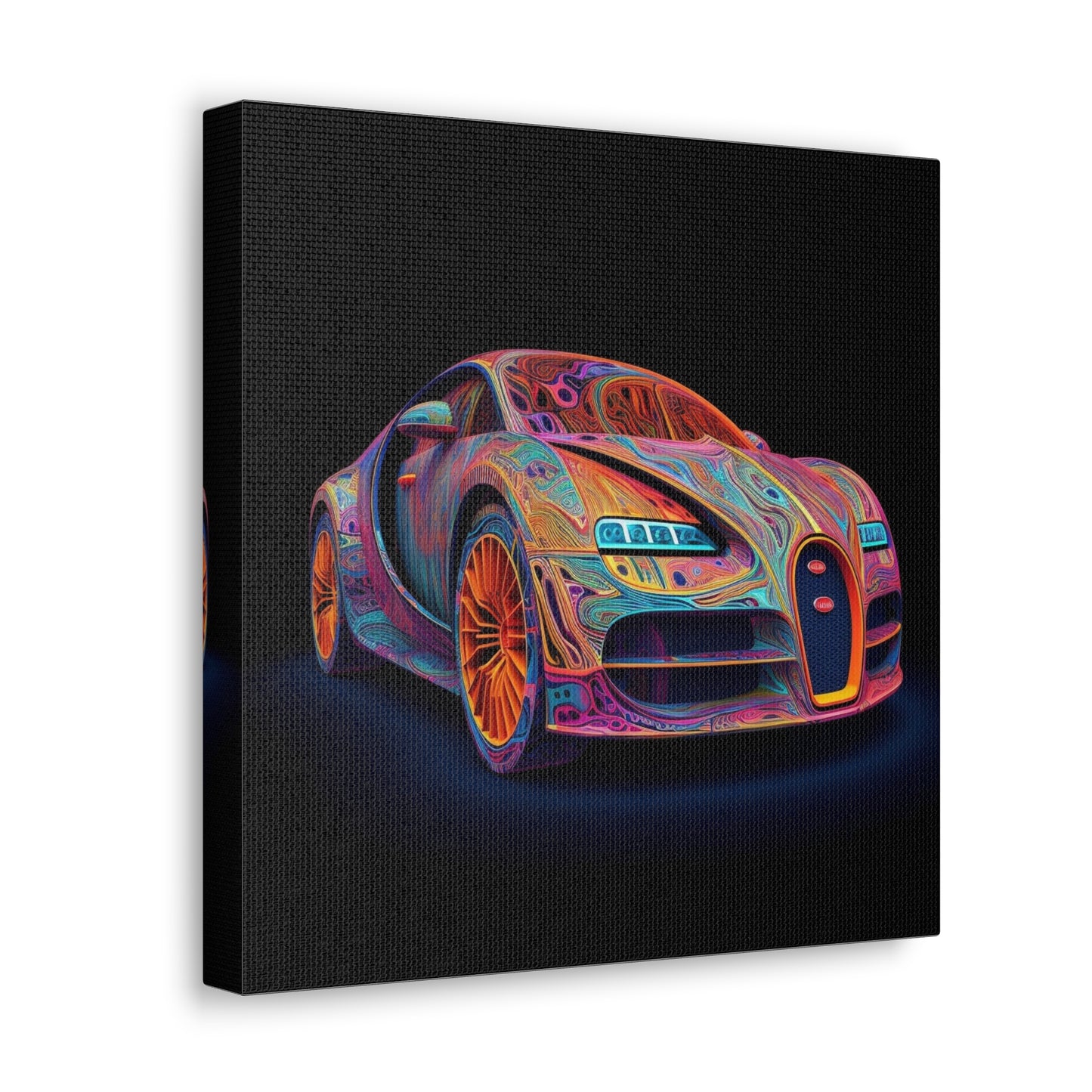 Canvas Gallery Wraps Bugatti Abstract Concept 1