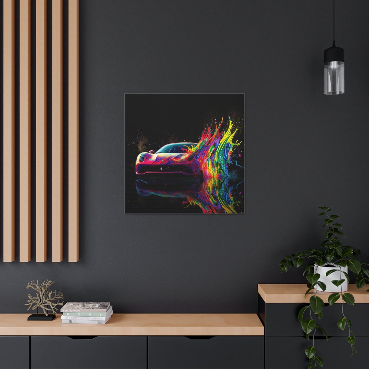 Canvas Gallery Wraps Ferrari Fusion Water 3