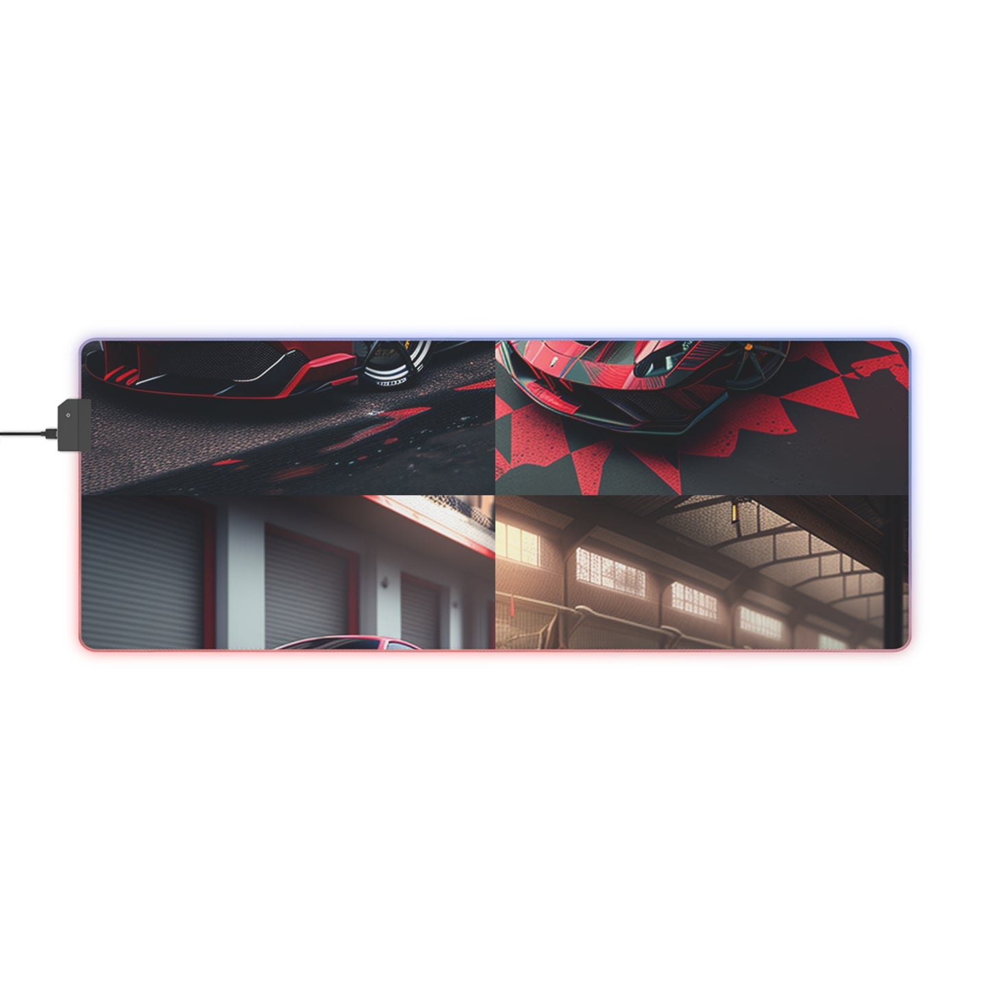 LED Gaming Mouse Pad Ferrari Hyper 5