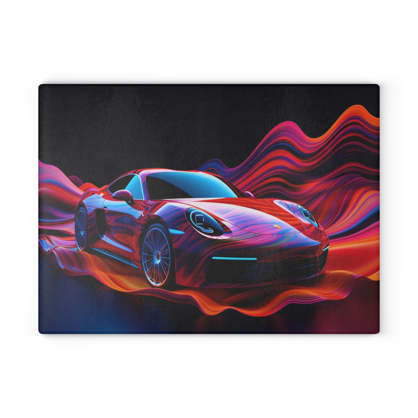 Glass Cutting Board Porsche Water Fusion 4