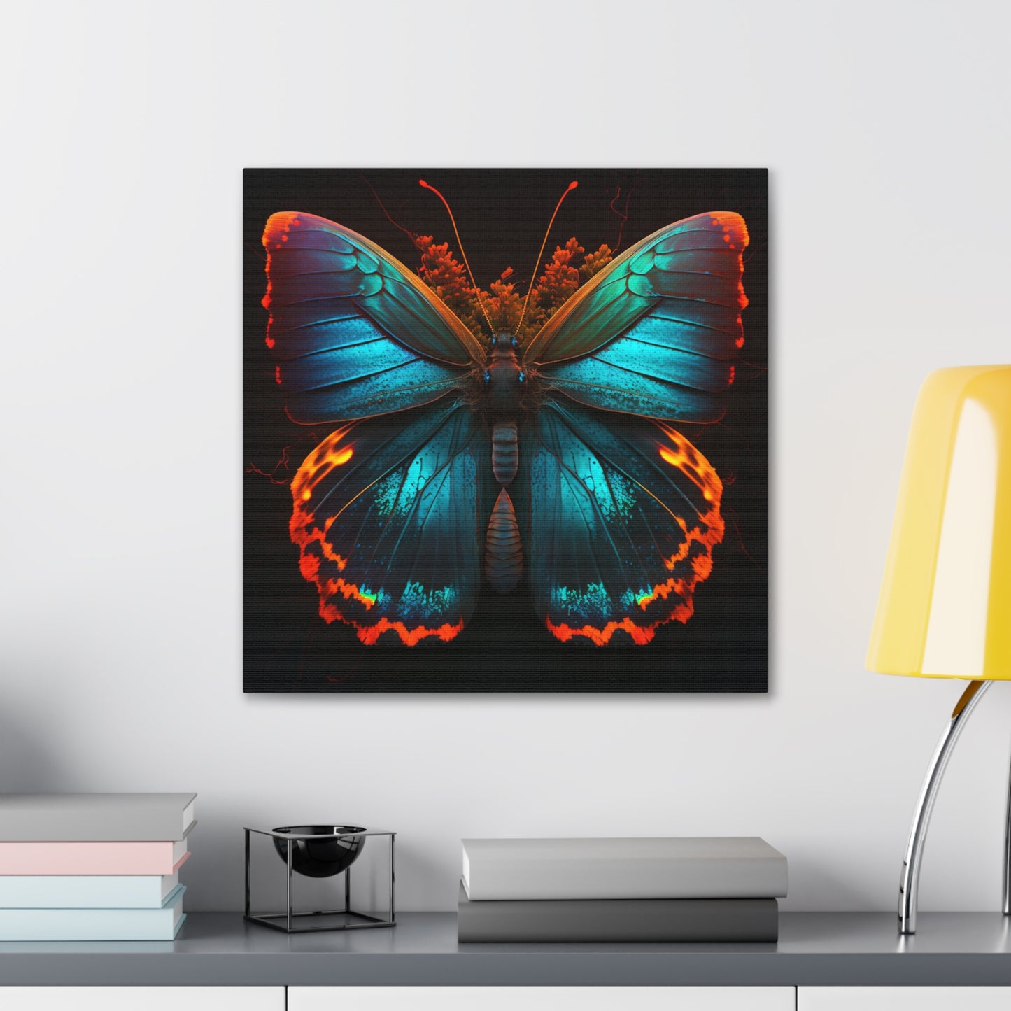 Canvas Gallery Wraps Neon Butterfly Flair 3