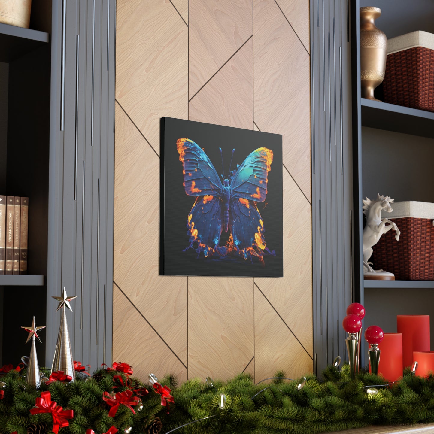 Canvas Gallery Wraps Thermal Butterfly 3