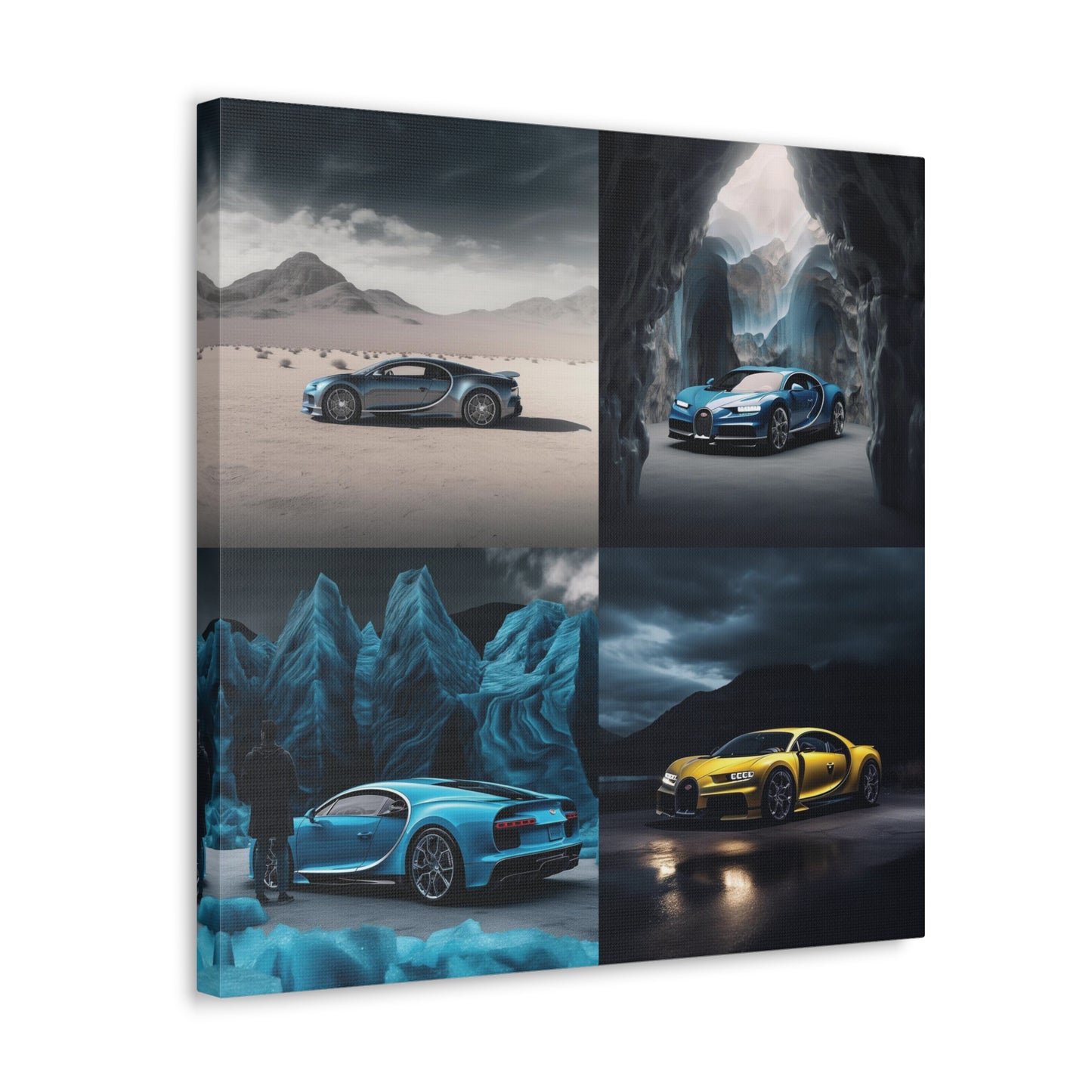 Canvas Gallery Wraps Bugatti Real Look 5