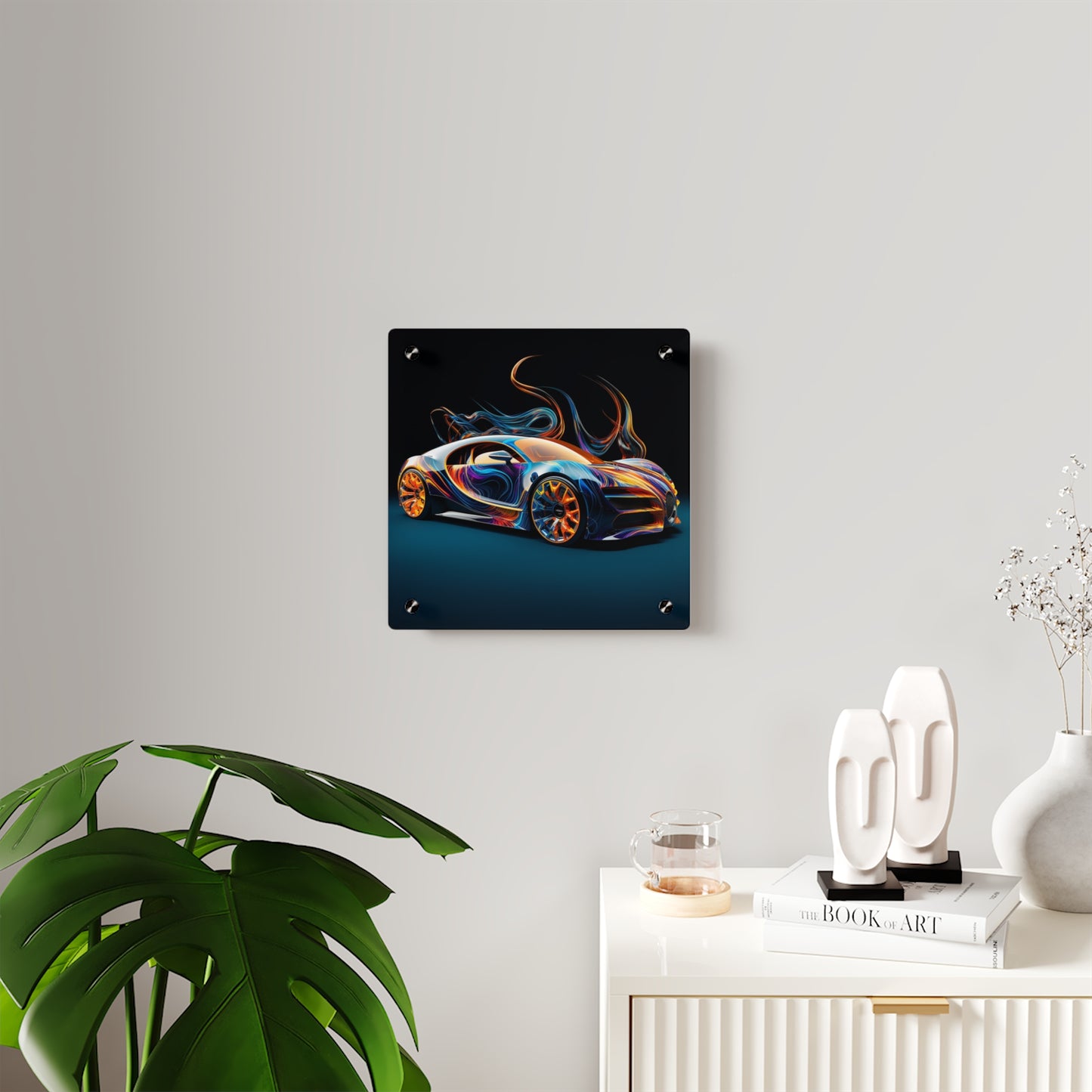 Acrylic Wall Art Panels Bugatti Abstract Flair 2