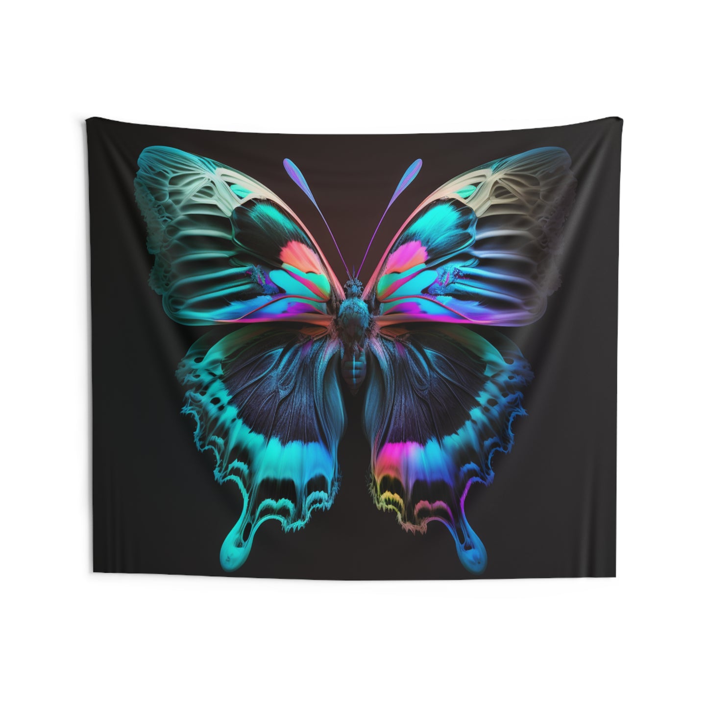 Indoor Wall Tapestries Raw Florescent Glow 1