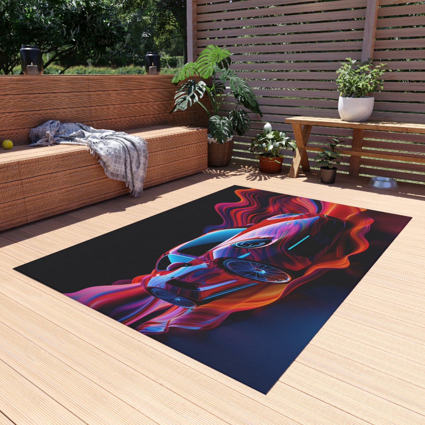 Outdoor Rug  Porsche Water Fusion 4