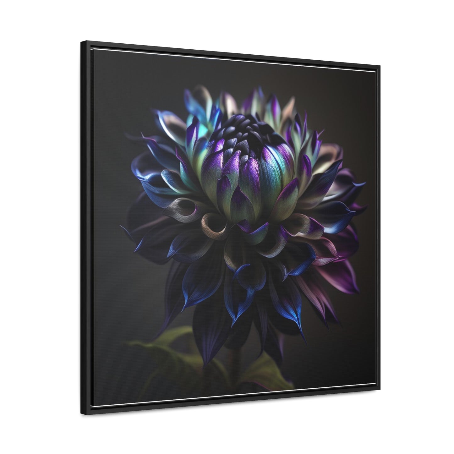 Gallery Canvas Wraps, Square Frame Dahlia Purple 4