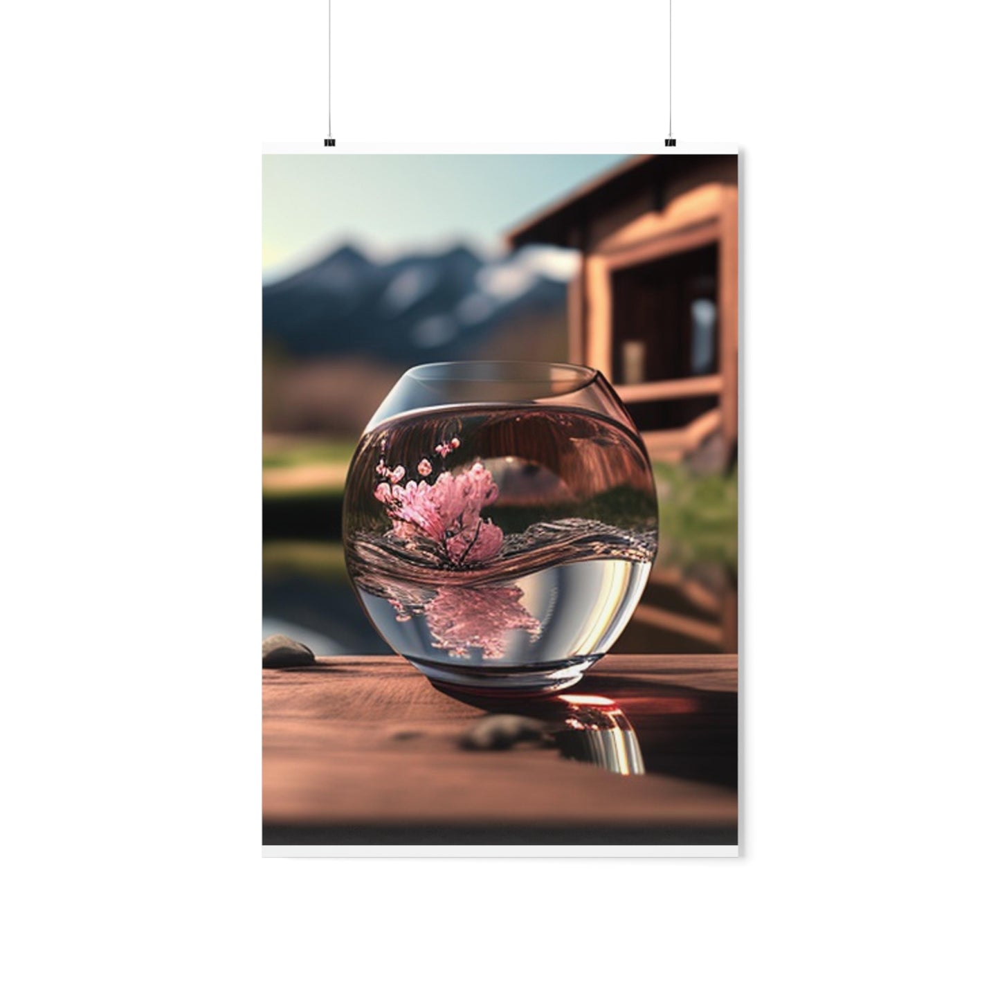 Premium Matte Vertical Posters Cherry Blossom 4