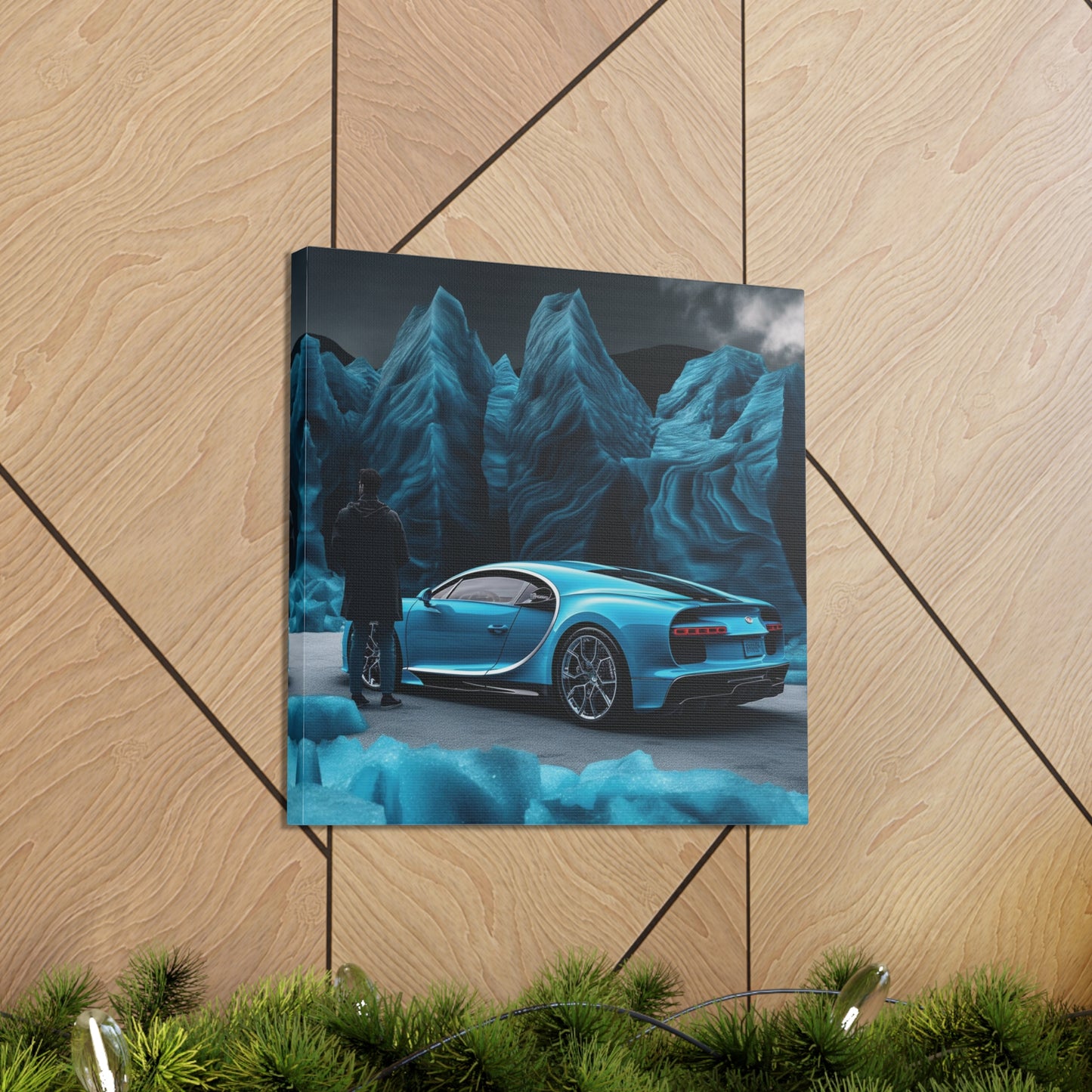 Canvas Gallery Wraps Bugatti Real Look 3