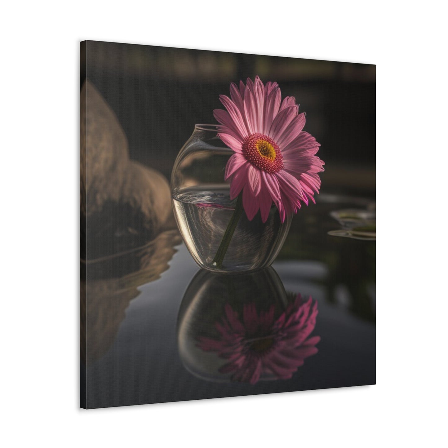 Canvas Gallery Wraps Pink Daisy 2
