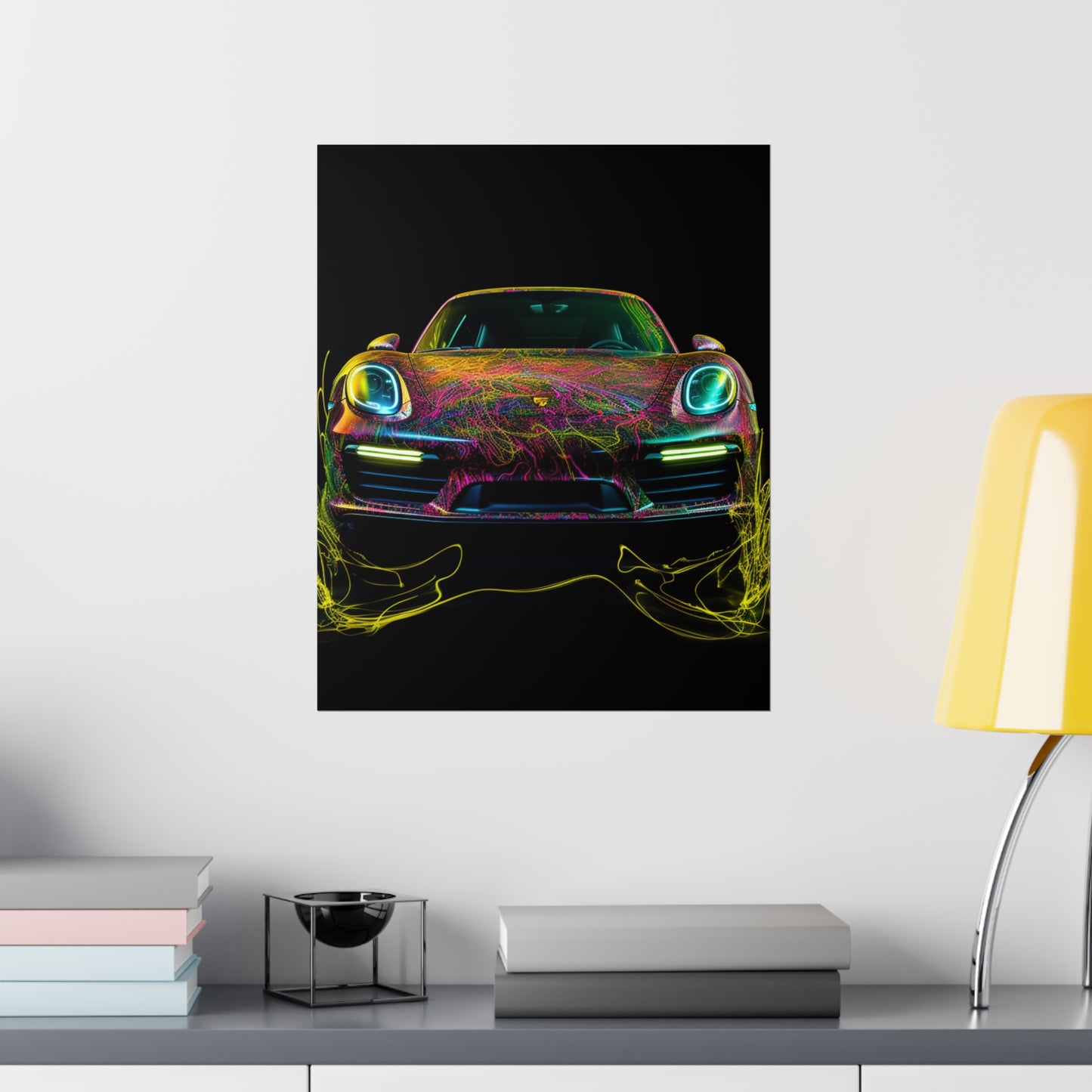 Premium Matte Vertical Posters Porsche Flair 2