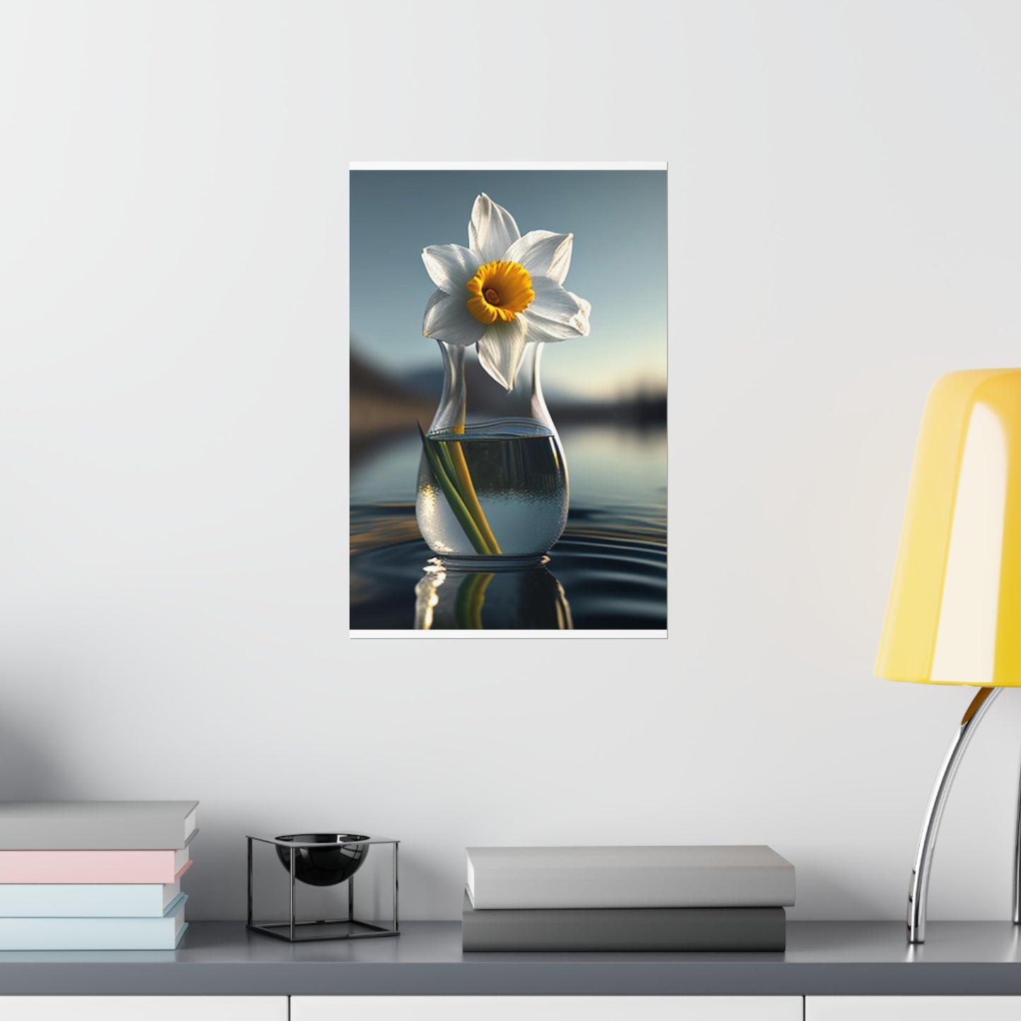 Premium Matte Vertical Posters Daffodil 3