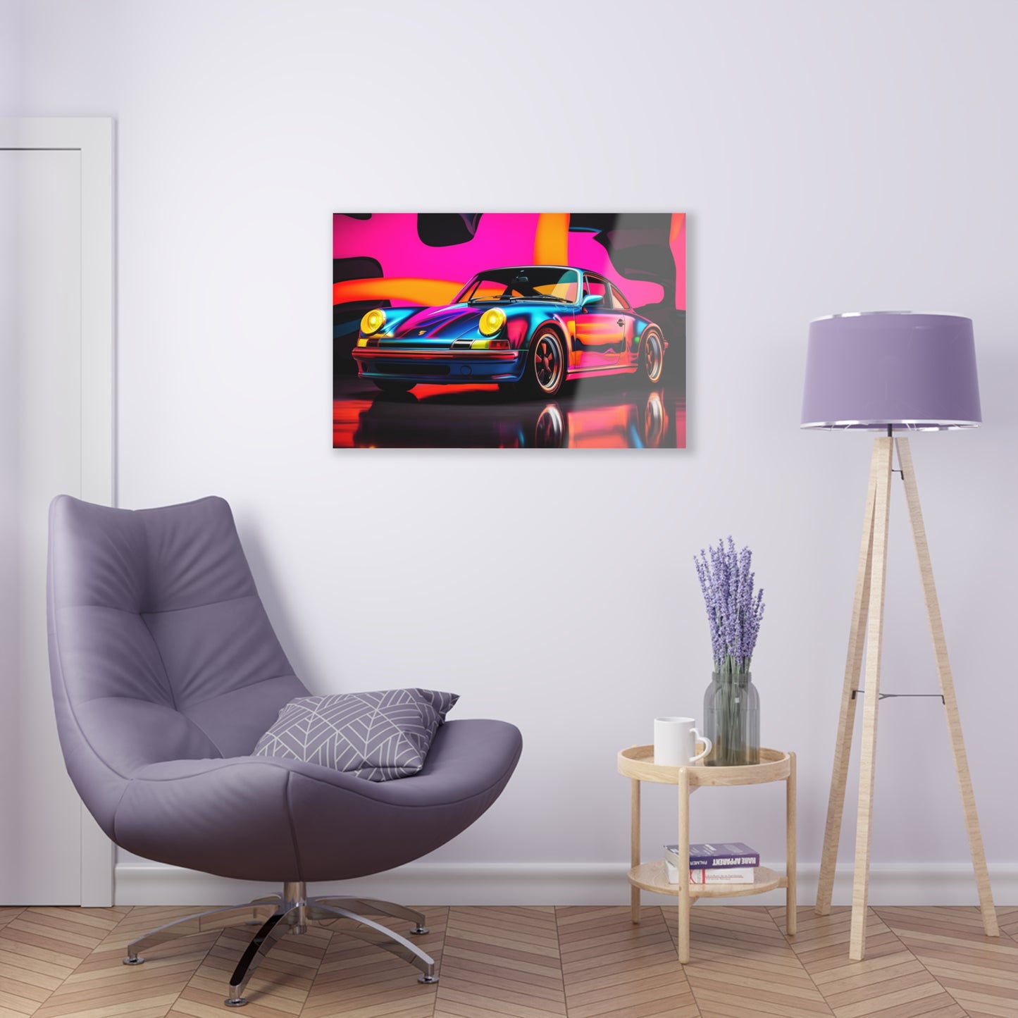 Acrylic Prints Macro Porsche 2