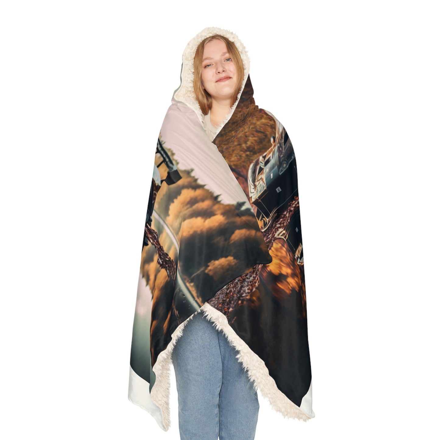 Snuggle Hooded Blanket Ferrari Lake 1