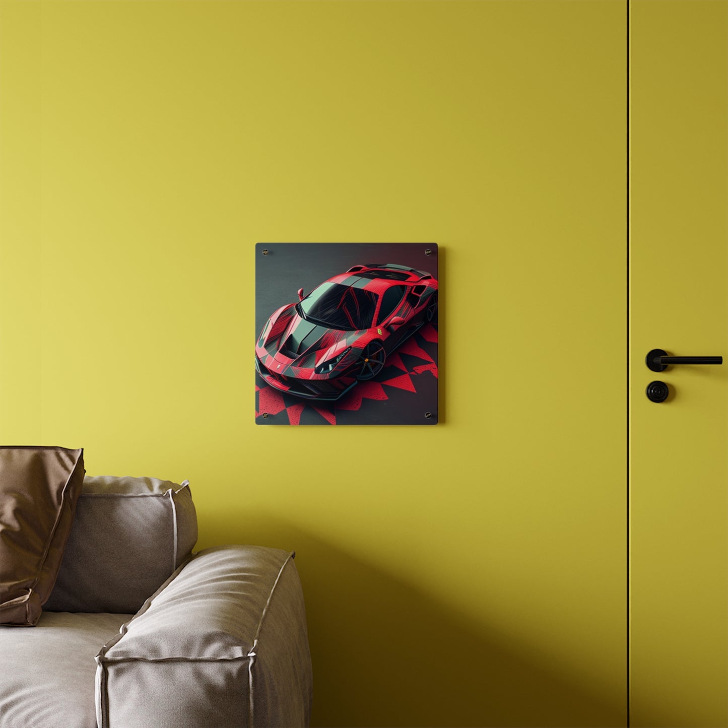 Acrylic Wall Art Panels Ferrari Hyper 2