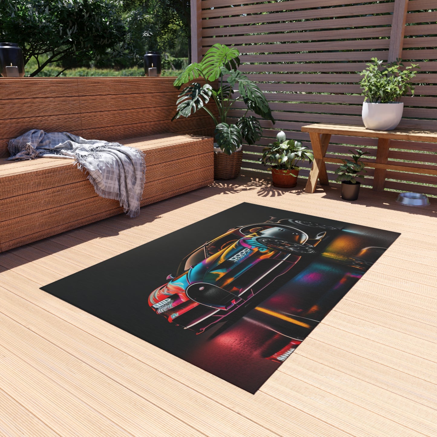 Outdoor Rug  Bugatti Chiron Super 2