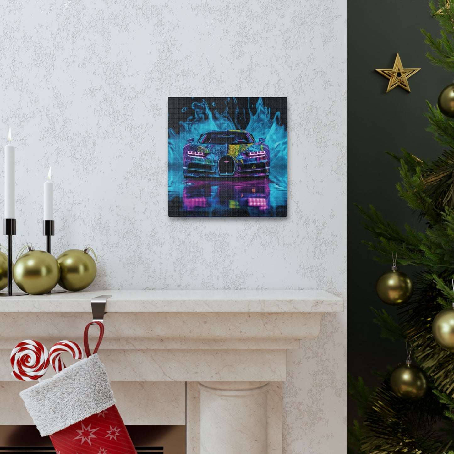 Canvas Gallery Wraps Bugatti Water 2